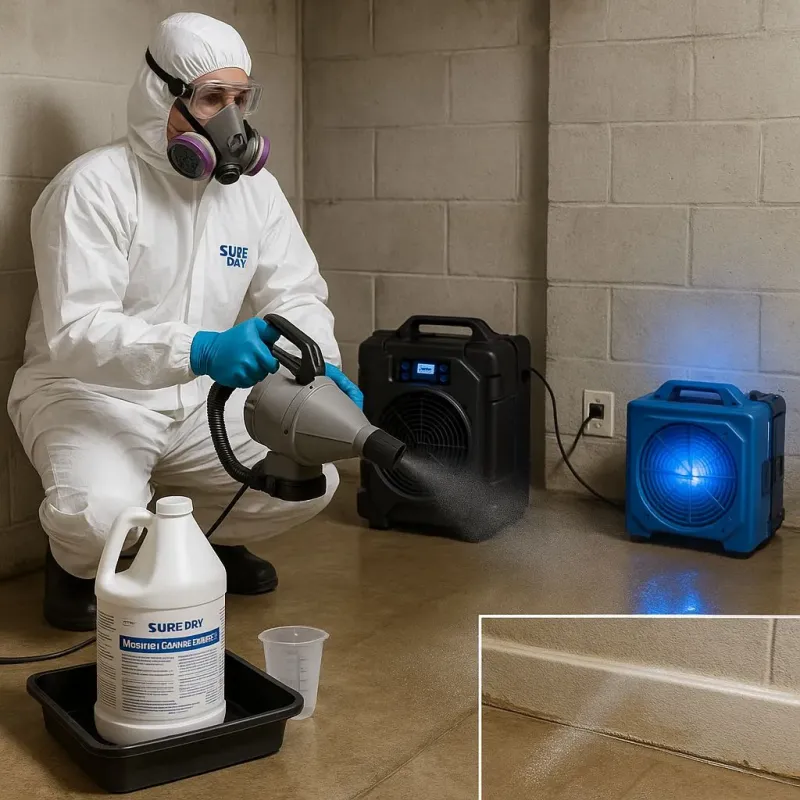 Sanitization and Odor Removal process in Johnsburg, IL