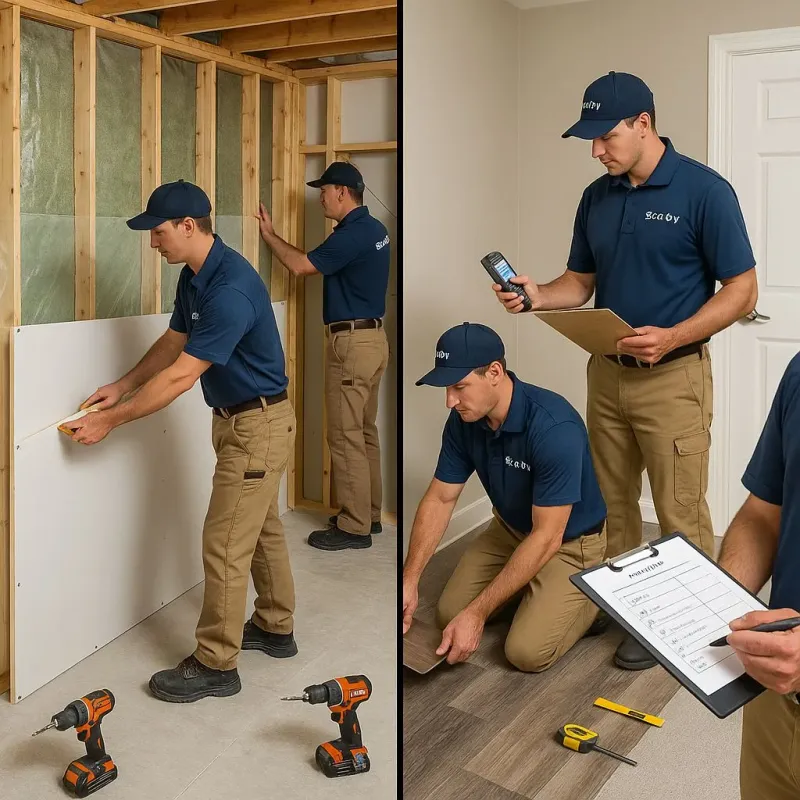 Repairs and Reconstruction process in Johnsburg, IL