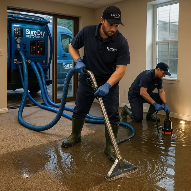 Water Extraction and Removal process in Johnsburg, IL